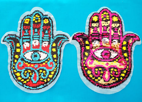 HAMSA DESIGN APPLIQUE PATCH