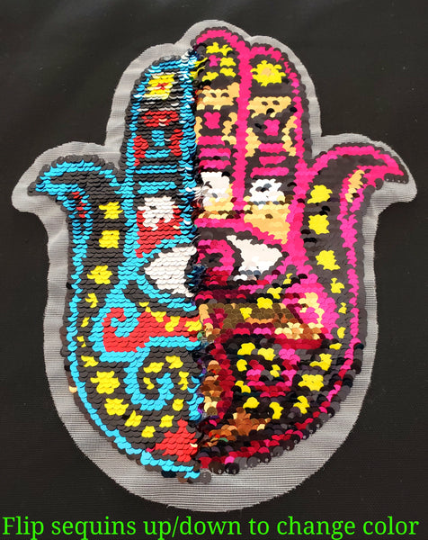 HAMSA DESIGN APPLIQUE PATCH