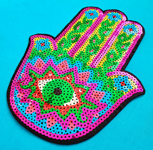 HAMSA DESIGN APPLIQUE PATCH