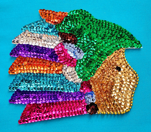 MEXICAN AZTEC WARRIOR GUERRERO DESIGN APPLIQUE PATCH