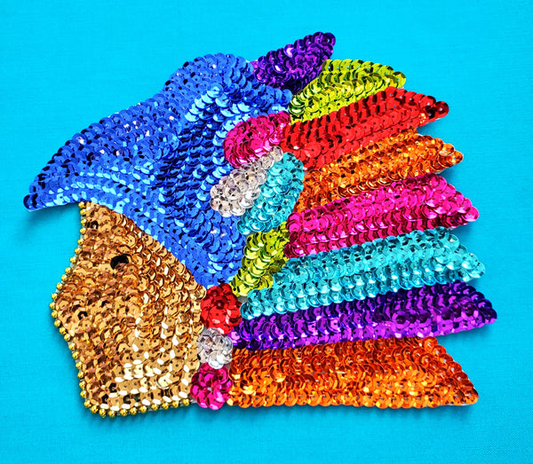 MEXICAN AZTEC WARRIOR GUERRERO DESIGN APPLIQUE PATCH