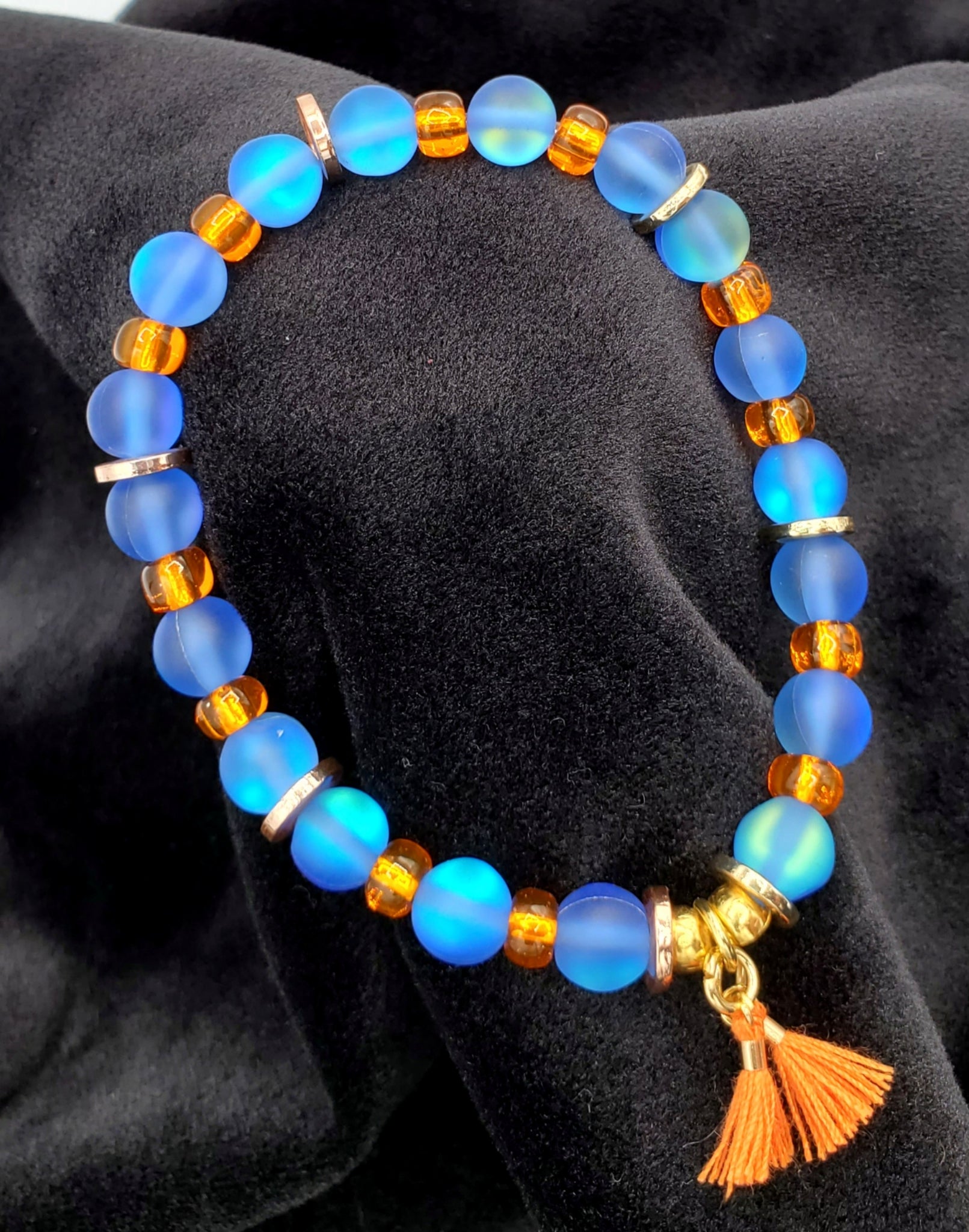 BLUE MERMAID STRETCH BRACELET